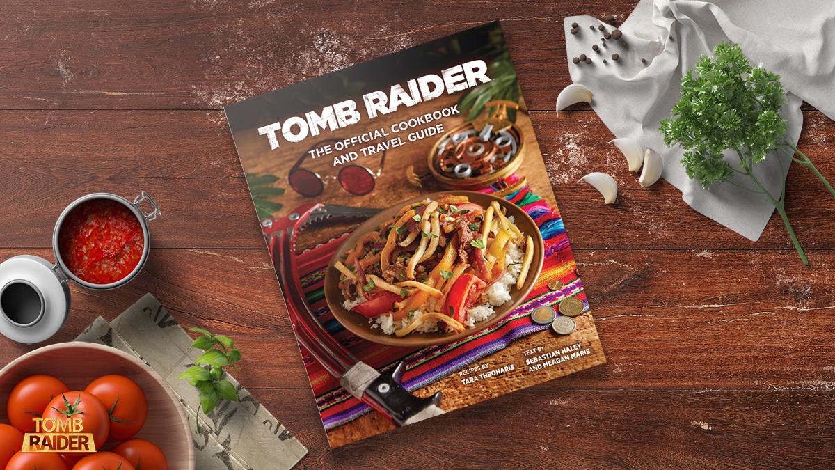 Official Product Image for the Tomb Raider Cookbook and Travel Guide
