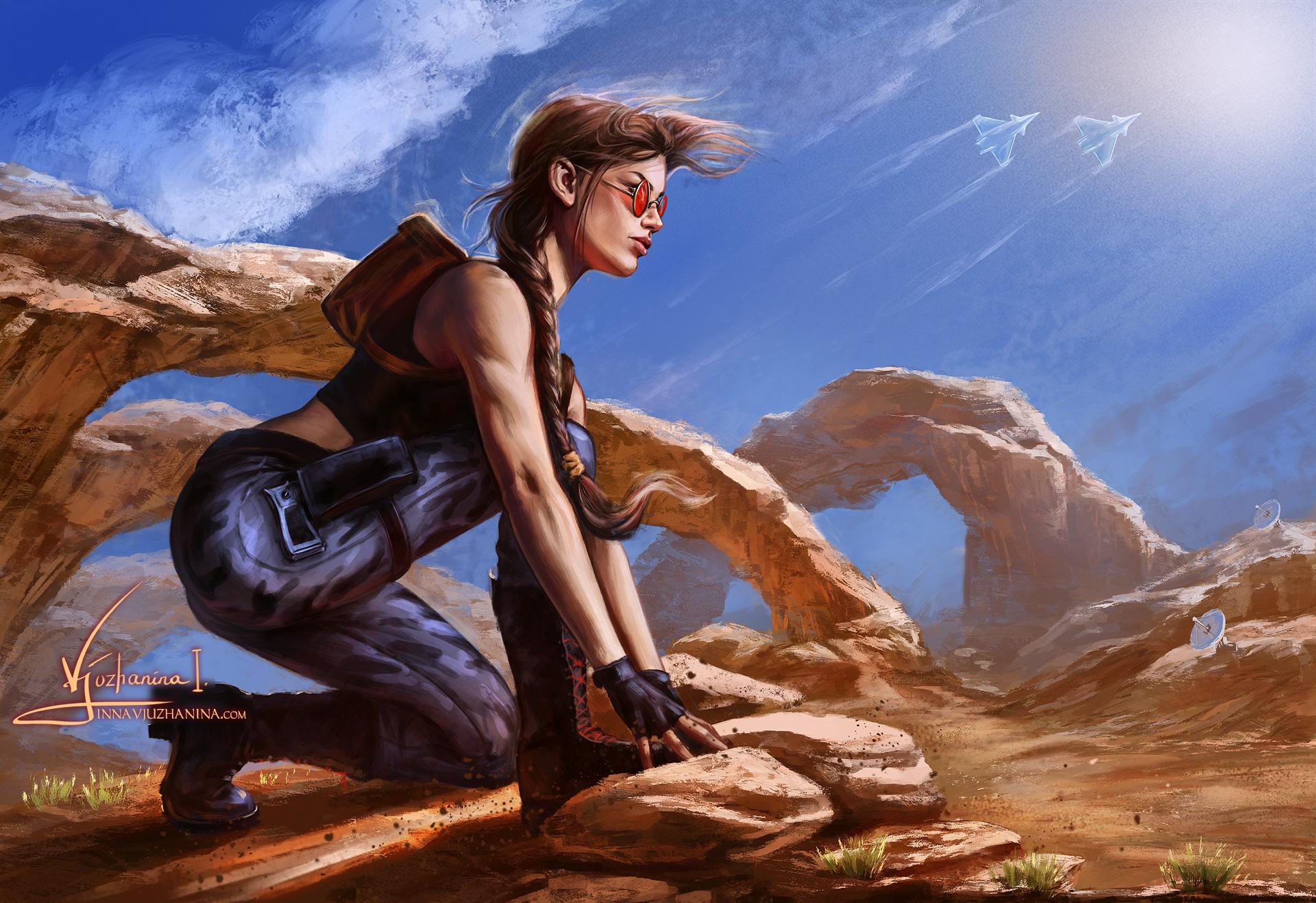 Lara Croft in Nevada