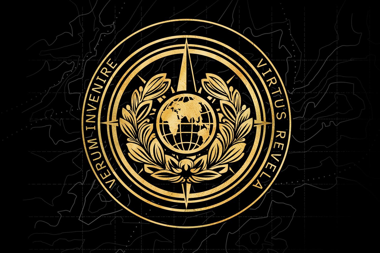 An image of the Society of Raiders crest.