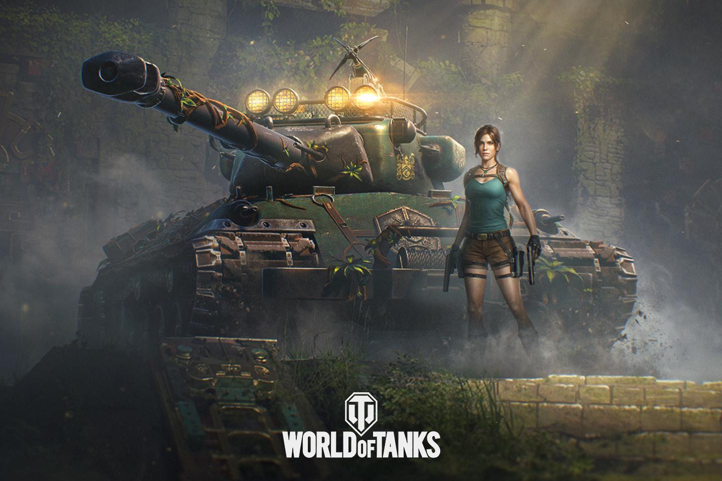 Lara and Tank WoT