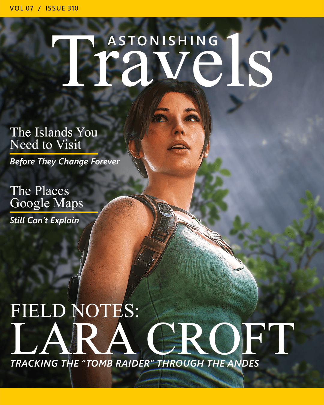 Astonishing Travels - Field Notes: Lara Croft