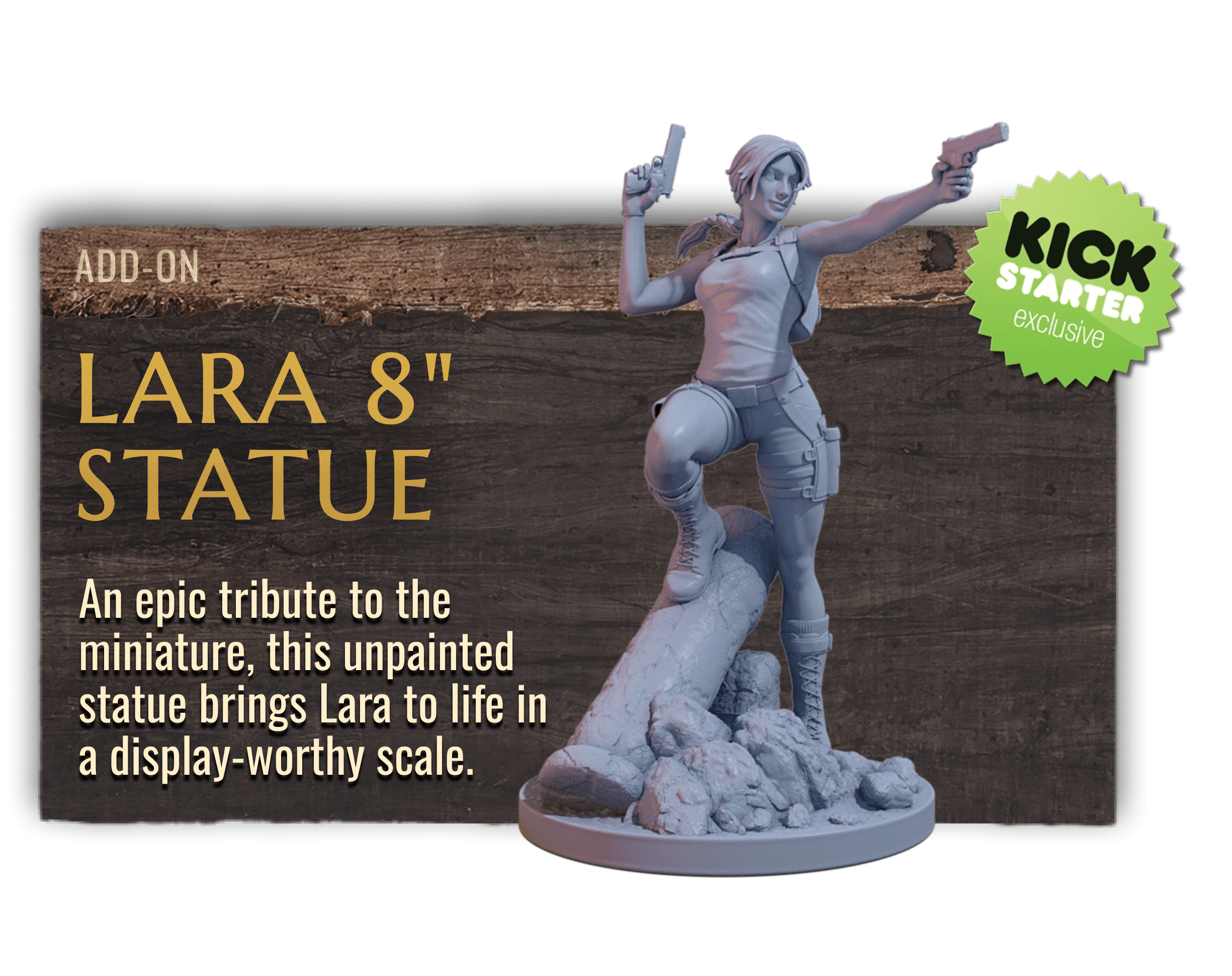 Lara 8 inch statue 1