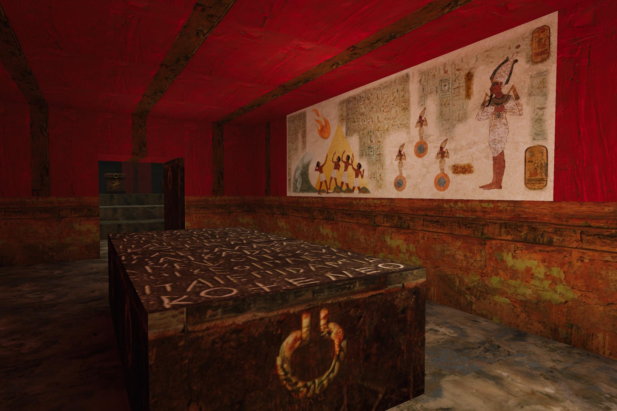 Tomb of Tihocan sarcophagus