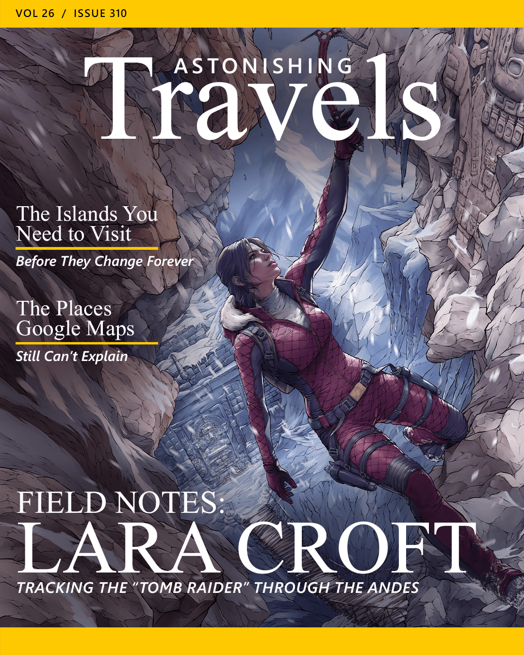 Astonishing Travels Cover - Peru