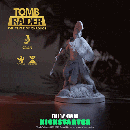 Tomb Raider soldier mini Iconiq Kickstarter