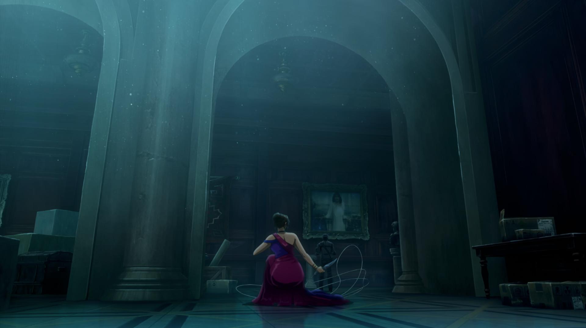 TOMB Ep 101 Easter Egg Amelia Wedding Portrait (Screenshot)