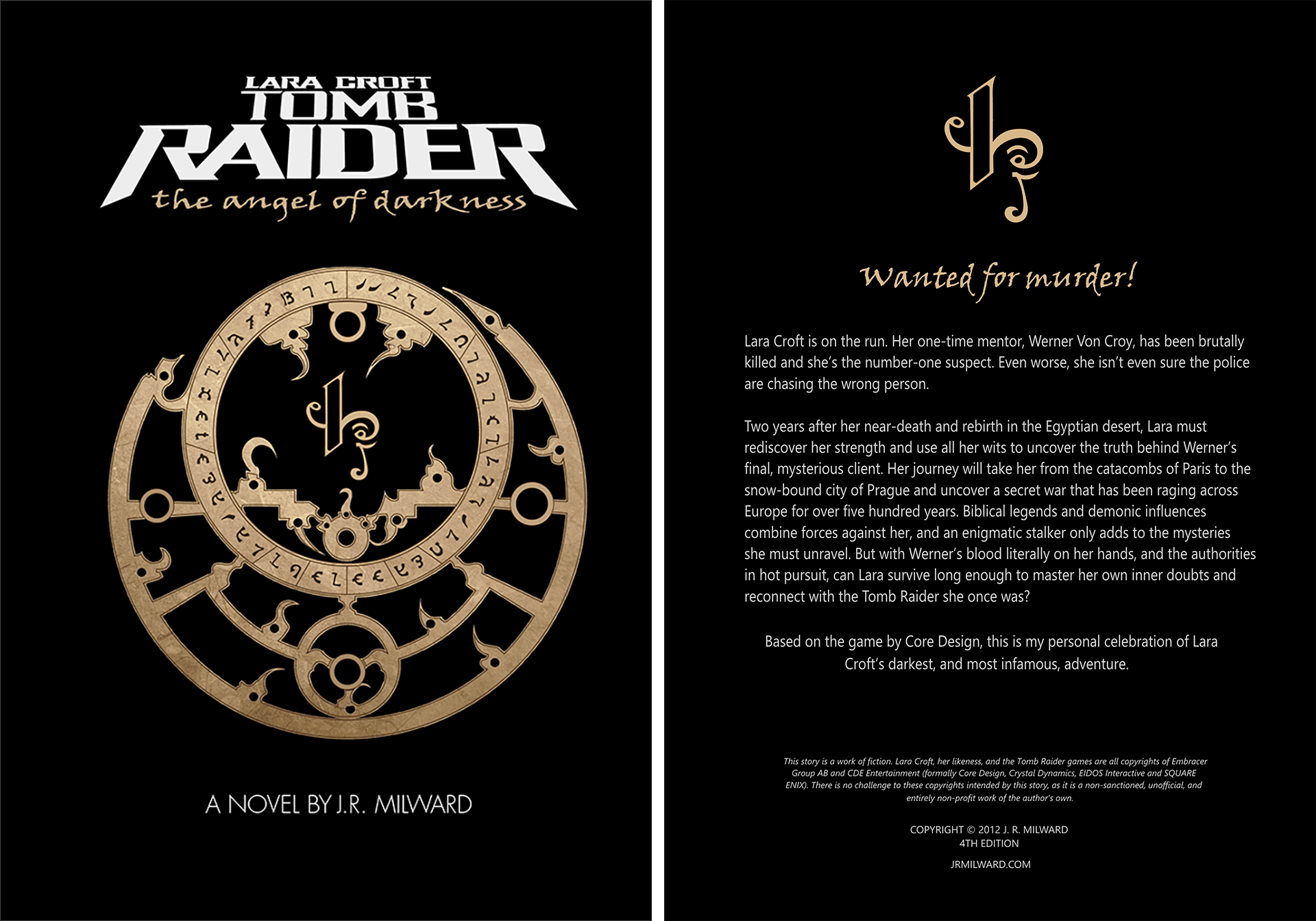 Jenni's AOD Novelisation Cover