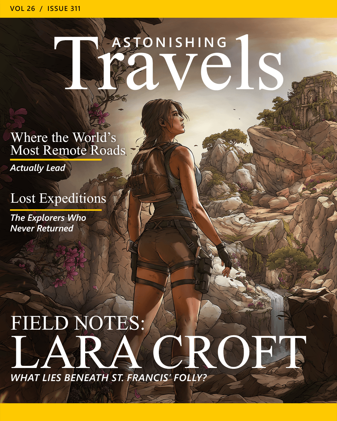 Astonishing Travels Cover - Greece