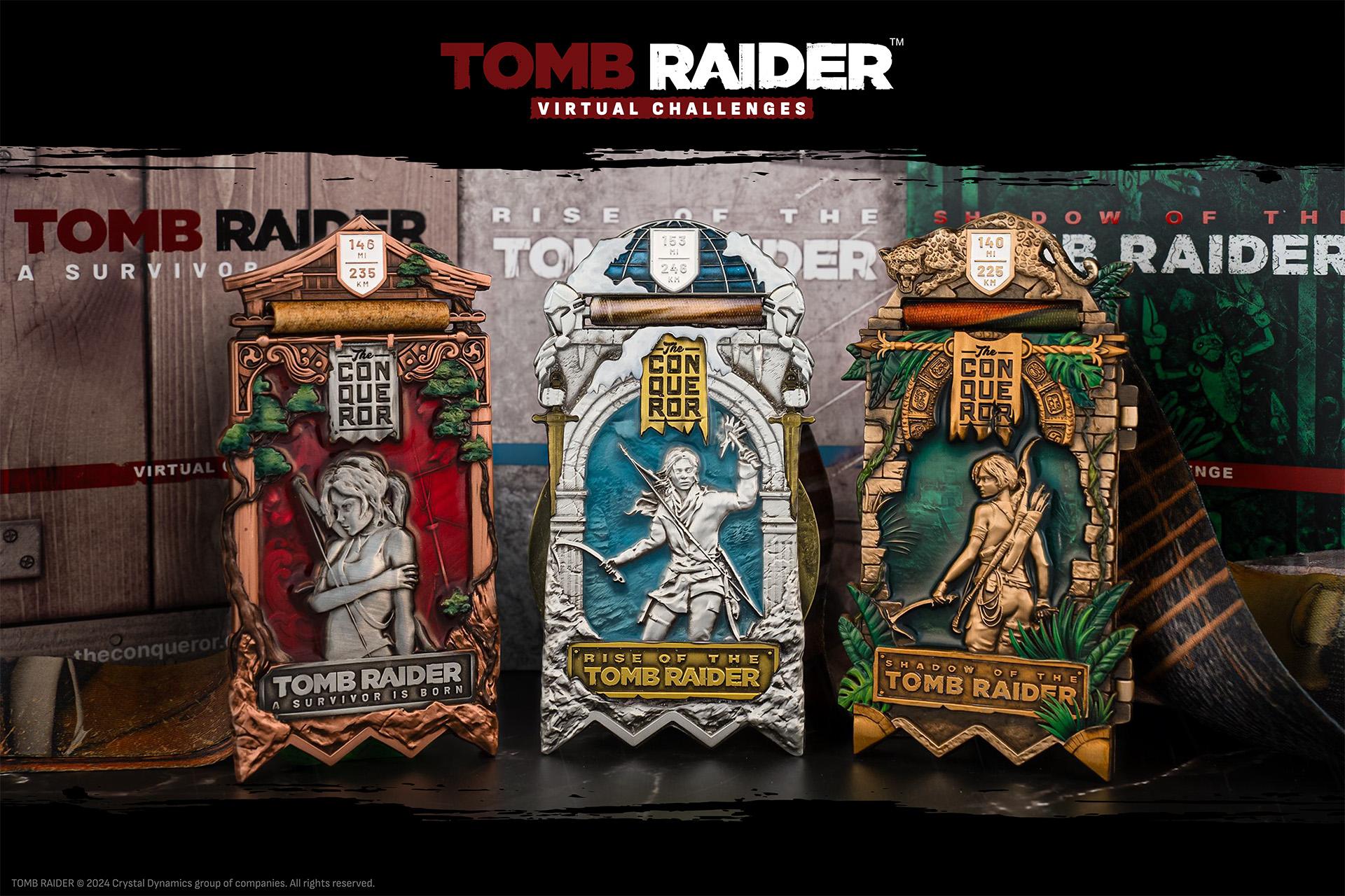 Conqueror Tomb Raider Medals