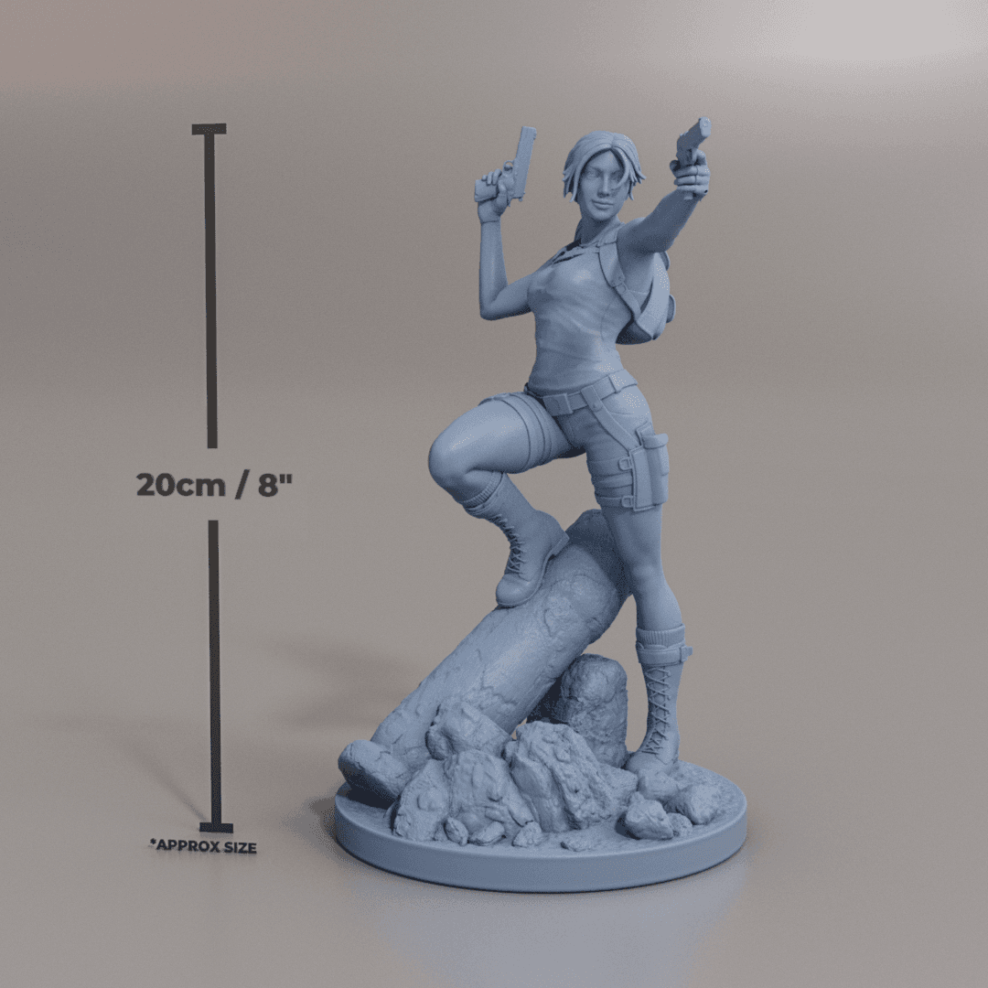 Lara 8 inch statue 2