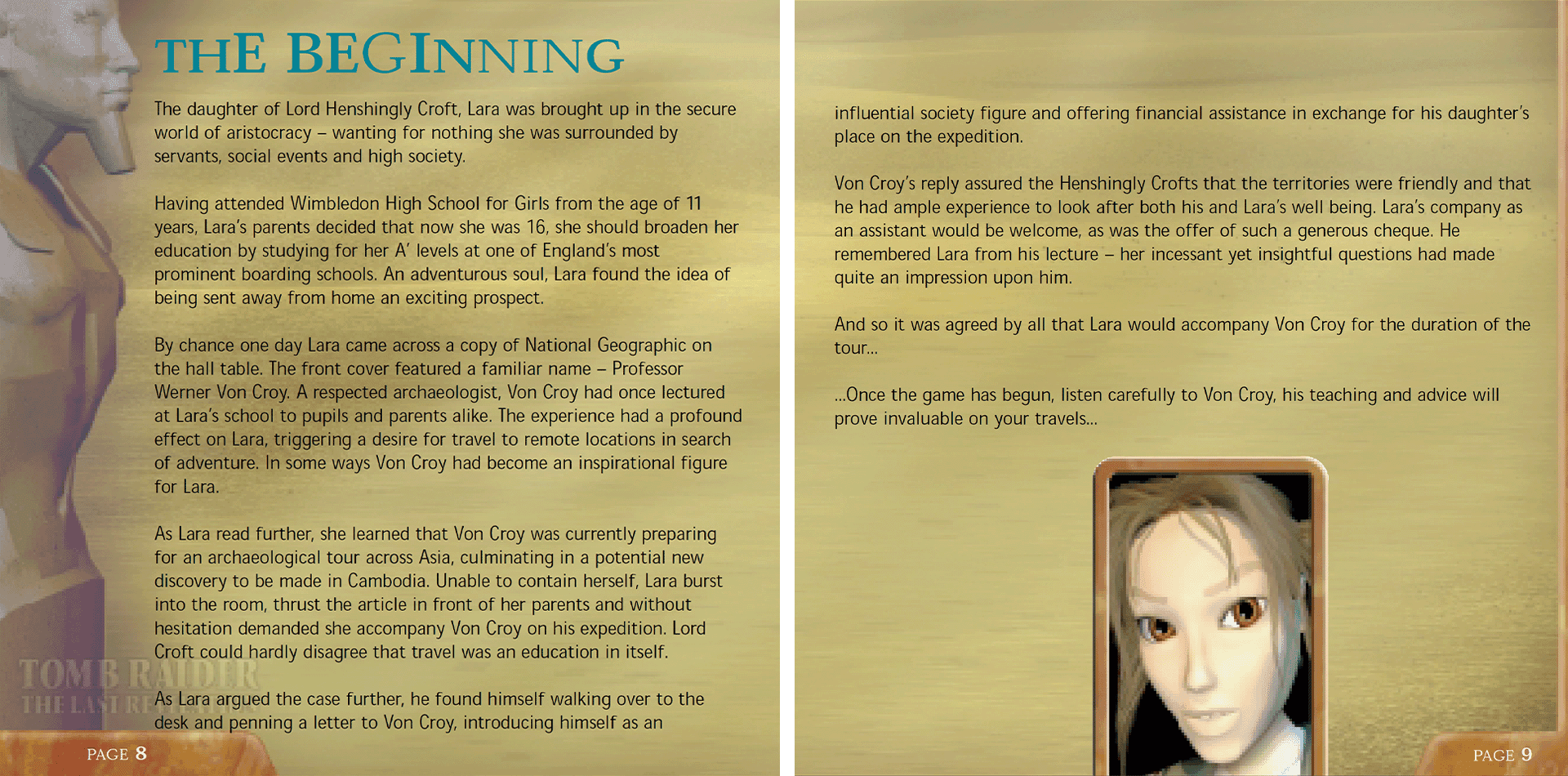 Von Croy Manual Story